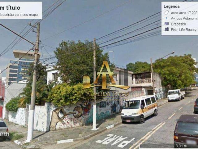 Terreno comercial para Venda em Osasco/SP Centro