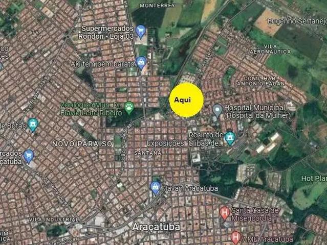 Terreno comercial para Venda em Araçatuba/SP Chácaras Patrimônio Santana