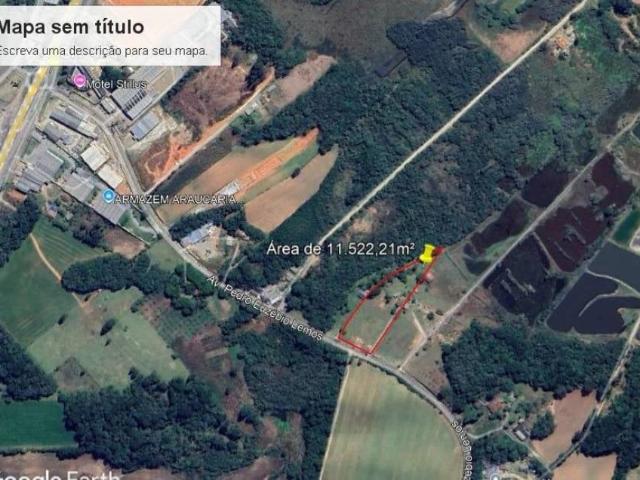 Terreno comercial para Venda em Araucária/PR Centro