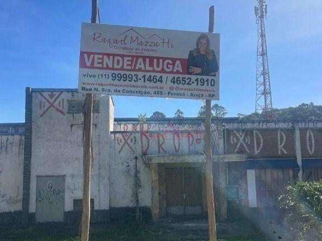 Terreno comercial para Venda em Arujá/SP Vila Pedroso