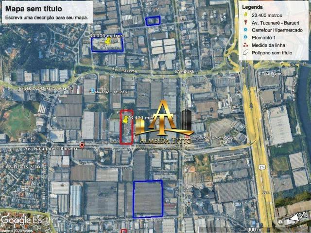 Terreno comercial para Venda em Barueri/SP Tamboré