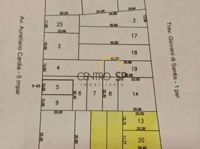 Terreno comercial para Venda em Bauru/SP Vila Cardia