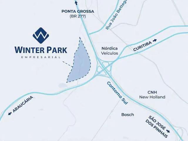 Terreno comercial para Venda em Curitiba/PR Cidade Industrial