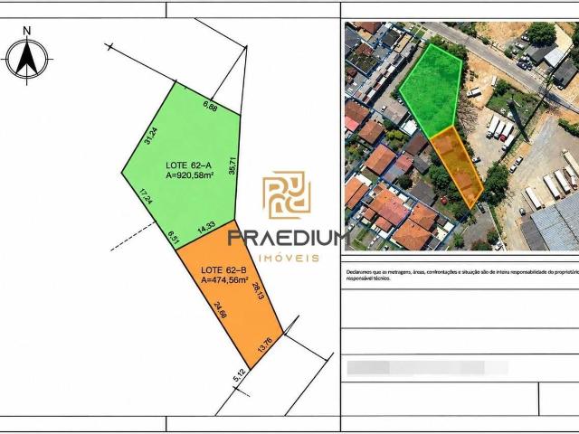 Terreno comercial para Venda em Curitiba/PR Fanny