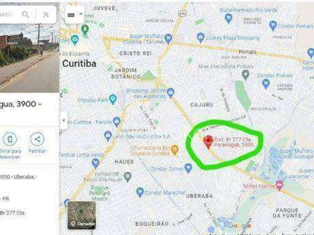 Terreno comercial para Venda em Curitiba/PR Uberaba