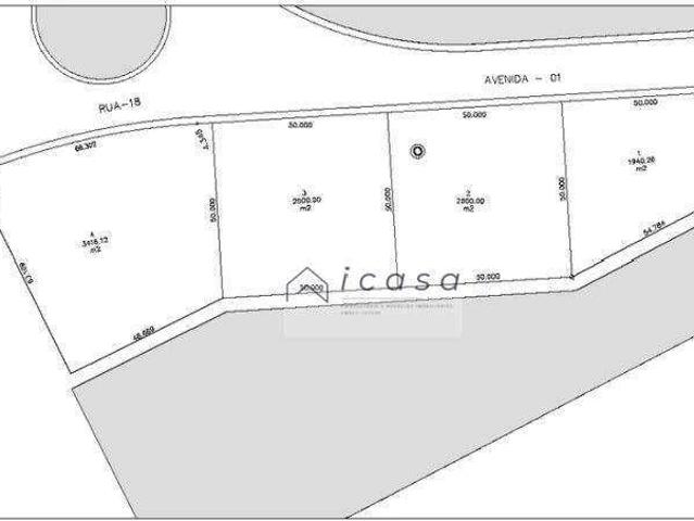 Terreno comercial para Venda em Caçapava/SP Residencial Colinas