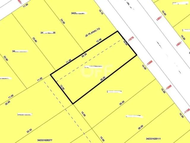 Terreno comercial para Venda em Campinas/SP Nova Campinas