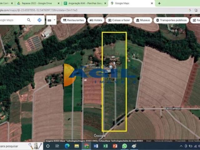 Terreno comercial para Venda em Cianorte/PR Área Rural de Cianorte