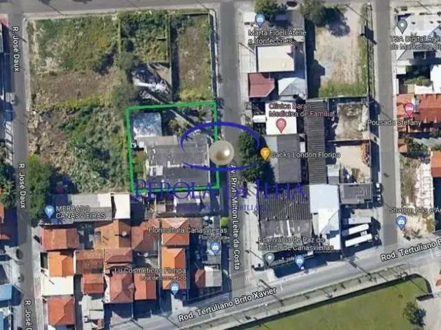 Terreno comercial para Venda em Florianópolis/SC Canasvieiras