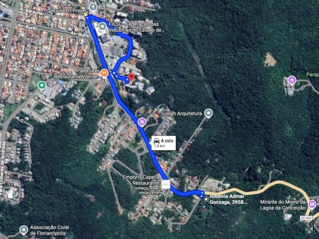 Terreno comercial para Venda em Florianópolis/SC Itacorubi