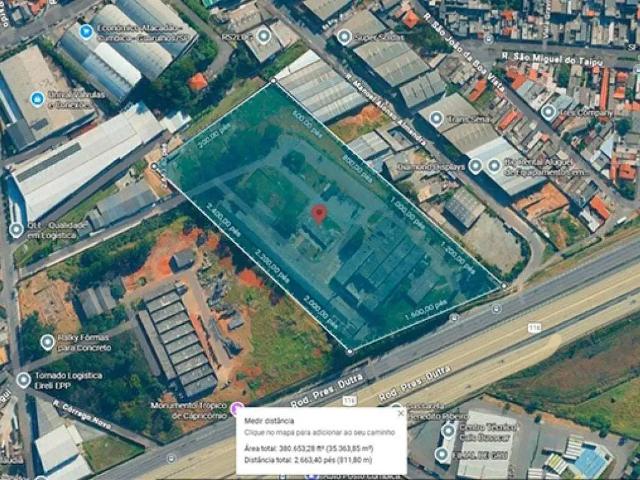 Terreno comercial para Venda em Guarulhos/SP Jardim Cumbica