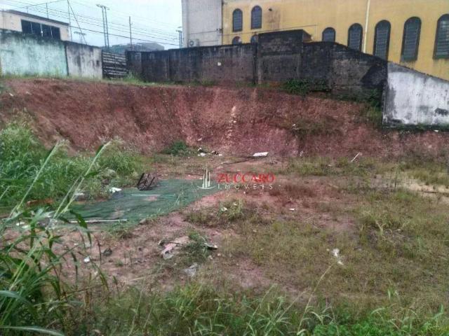 Terreno comercial para Venda em Guarulhos/SP Picanço