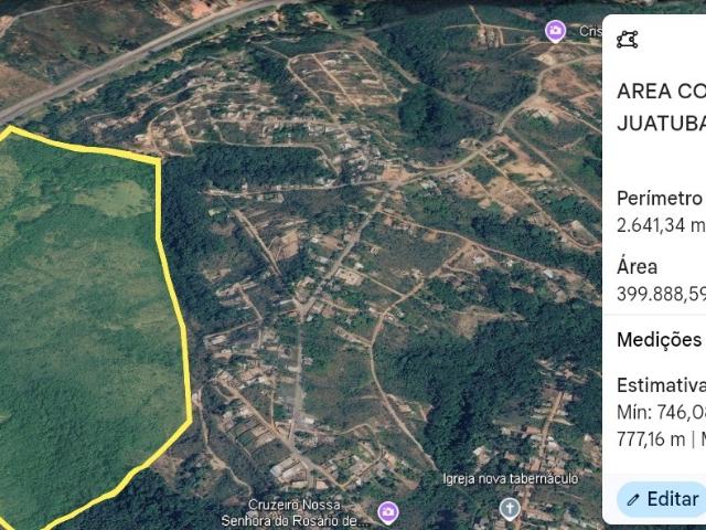 Terreno comercial para Venda em Juatuba/MG Vila Verne