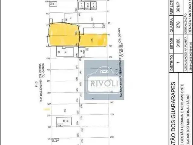 Terreno comercial para Venda em Jaboatão dos Guararapes/PE Piedade