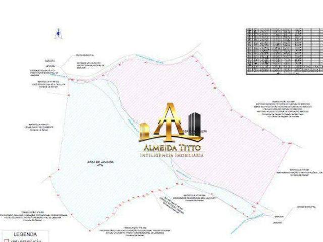 Terreno comercial para Venda em Jandira/SP Centro