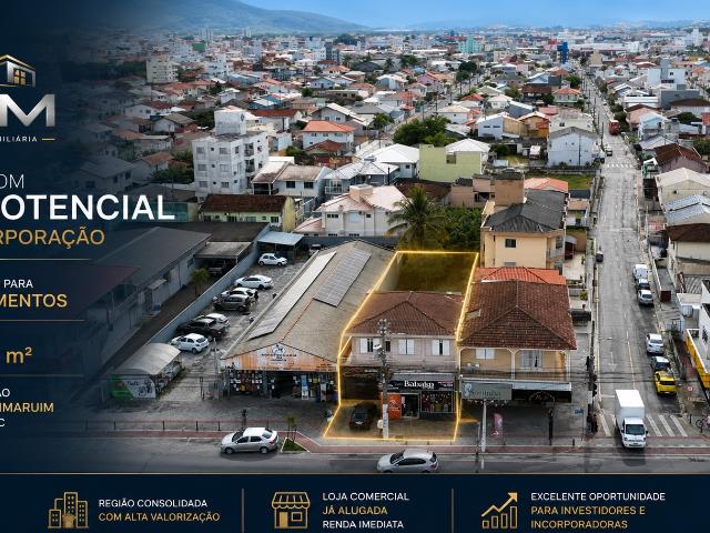 Terreno comercial para Venda em Palhoça/SC Ponte do Imaruim