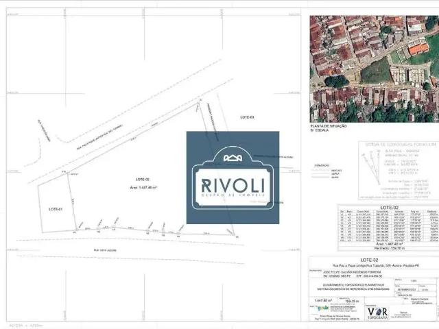 Terreno comercial para Venda em Paulista/PE Aurora