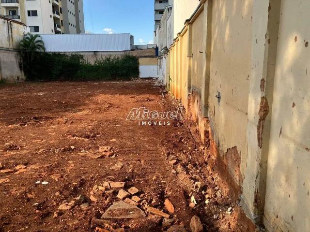 Terreno comercial para Venda em Piracicaba/SP Centro