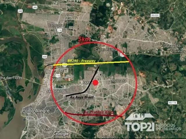 Terreno comercial para Venda em Porto Alegre/RS Sarandi