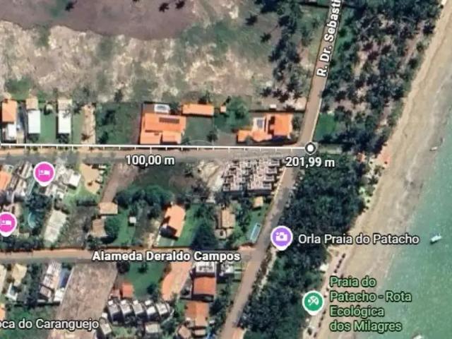 Terreno comercial para Venda em Porto de Pedras/AL Praia do Patacho