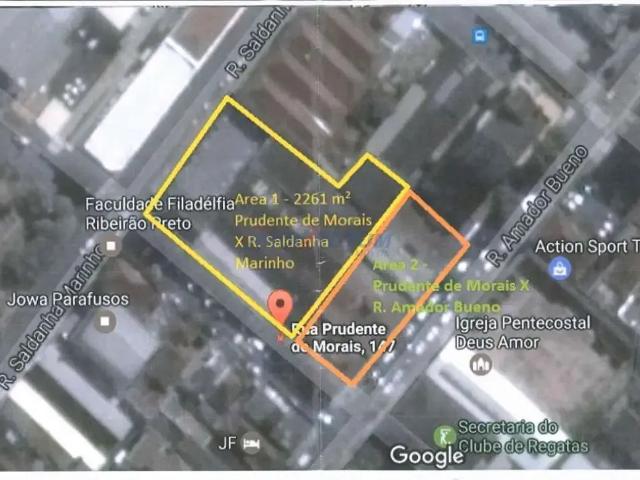 Terreno comercial para Venda em Ribeirão Preto/SP Centro