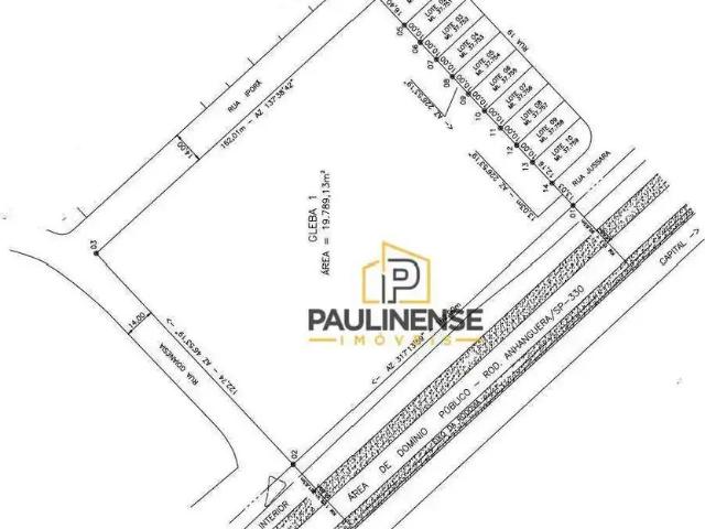 Terreno comercial para Venda em Sumaré/SP Jardim Dall'Orto