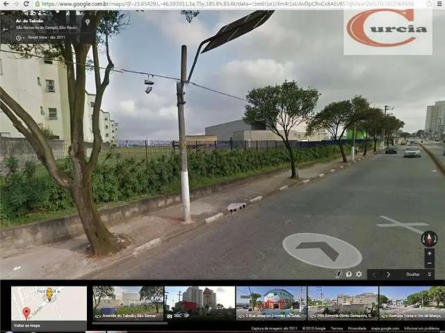 Terreno comercial para Venda em São Bernardo do Campo/SP Taboão