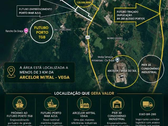 Terreno comercial para Venda em São Francisco do Sul/SC Centro