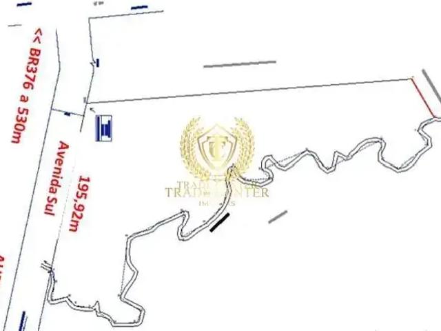 Terreno comercial para Venda em São José dos Pinhais/PR Campo Largo da Roseira