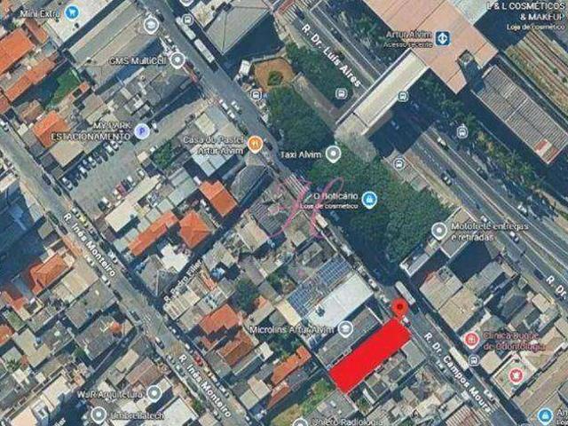 Terreno comercial para Venda em São Paulo/SP Artur Alvim