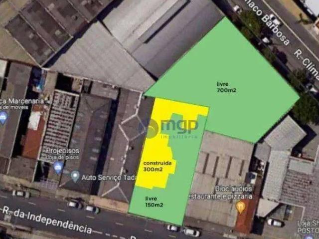 Terreno comercial para Venda em São Paulo/SP Cambuci