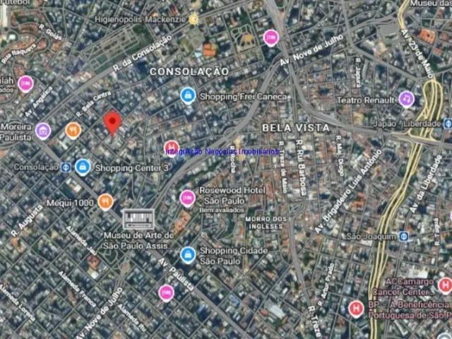 Terreno comercial para Venda em São Paulo/SP Consolação