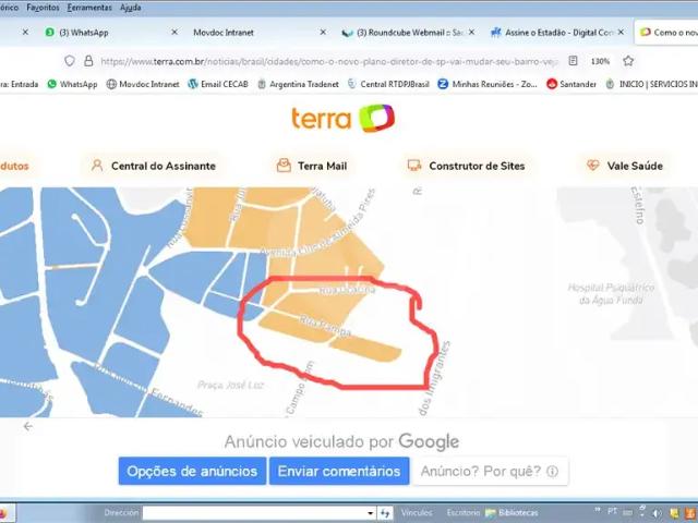 Terreno comercial para Venda em São Paulo/SP Jabaquara