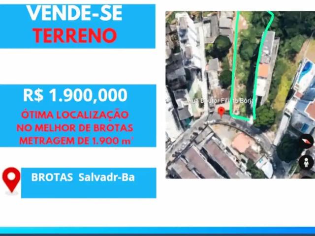 Terreno comercial para Venda em Salvador/BA Itaigara