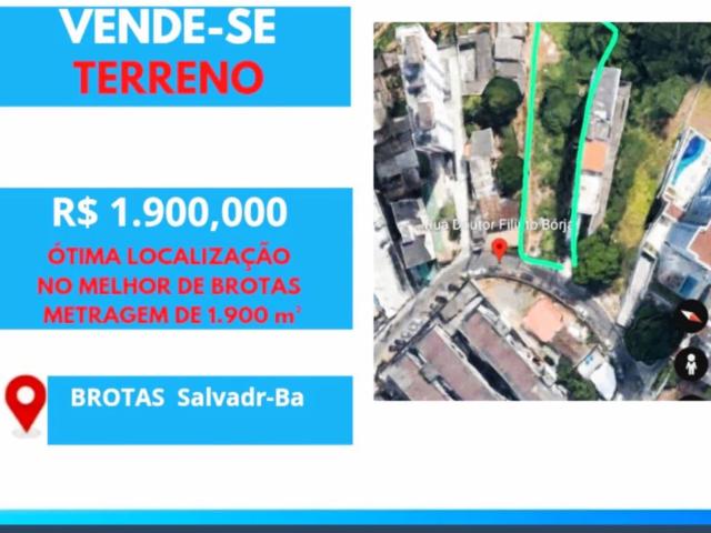 Terreno comercial para Venda em Salvador/BA Itaigara