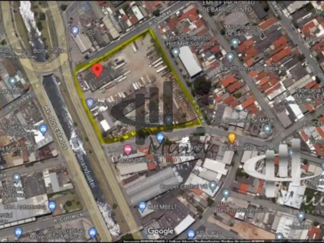 Terreno comercial para Venda em Santo André/SP Parque Jaçatuba