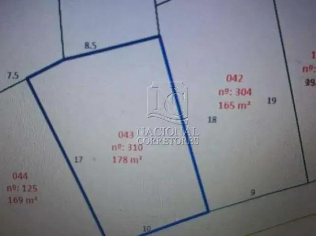 Terreno comercial para Venda em Santo André/SP Vila Palmares