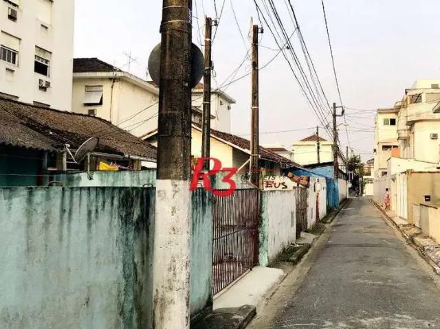 Terreno comercial para Venda em Santos/SP Boqueirão