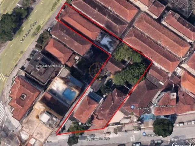 Terreno comercial para Venda em Santos/SP Boqueirão