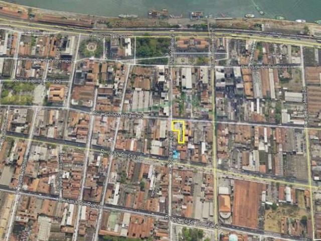 Terreno comercial para Venda em Santos/SP Centro