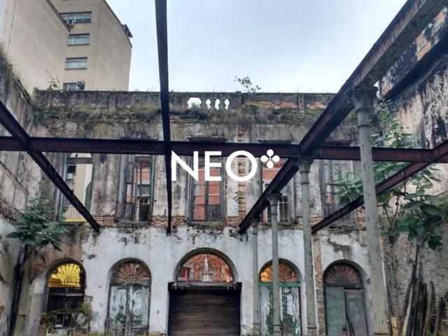 Terreno comercial para Venda em Santos/SP Centro