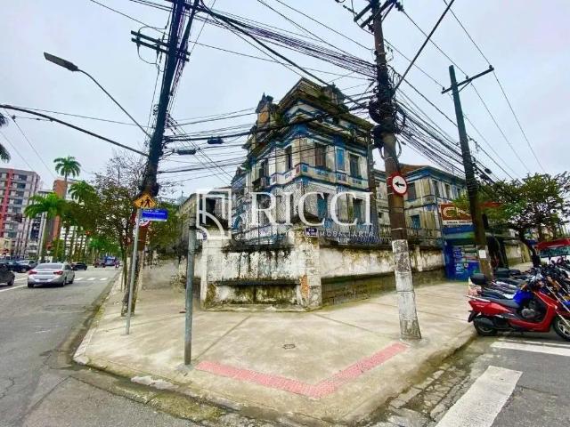 Terreno comercial para Venda em Santos/SP Gonzaga