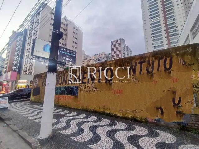 Terreno comercial para Venda em Santos/SP José Menino