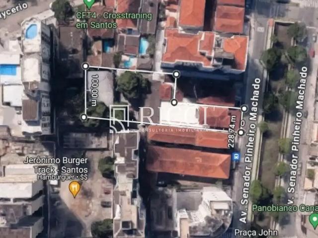 Terreno comercial para Venda em Santos/SP José Menino