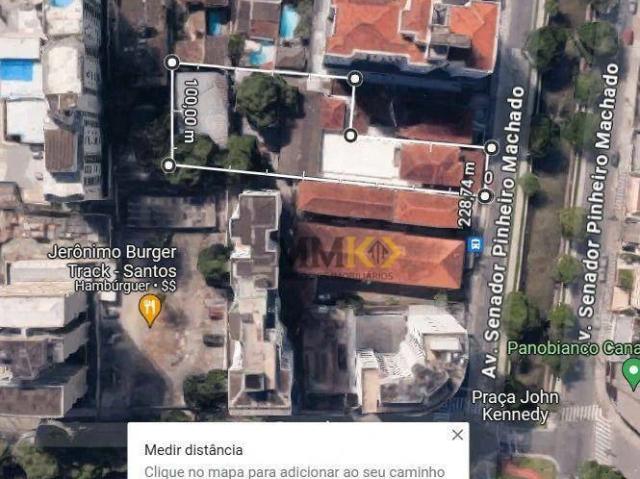 Terreno comercial para Venda em Santos/SP José Menino