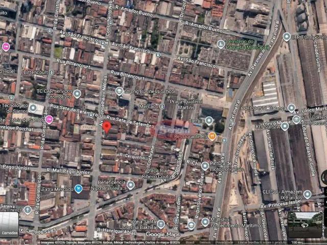 Terreno comercial para Venda em Santos/SP Paquetá
