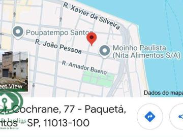 Terreno comercial para Venda em Santos/SP Paquetá