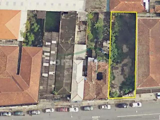 Terreno comercial para Venda em Santos/SP Paquetá
