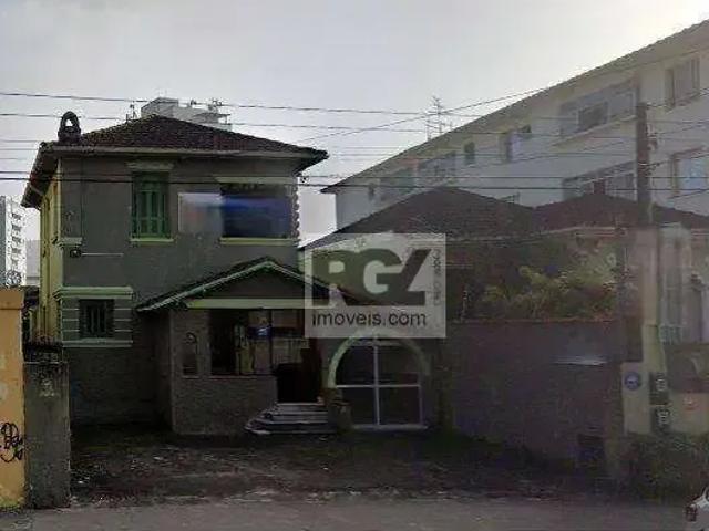 Terreno comercial para Venda em Santos/SP Vila Belmiro