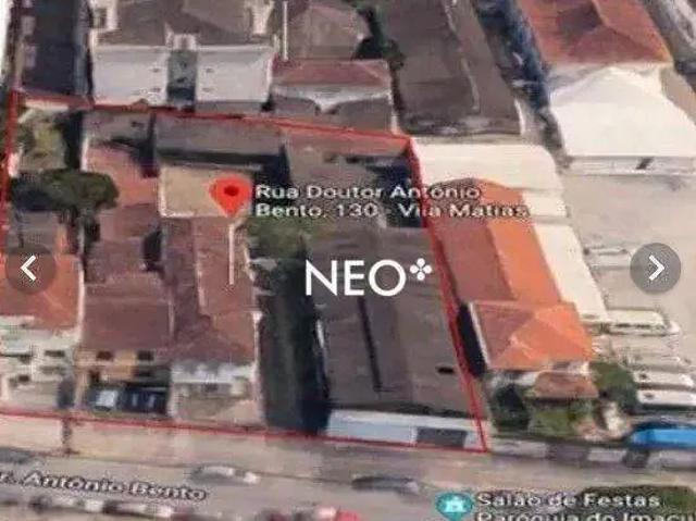 Terreno comercial para Venda em Santos/SP Vila Mathias